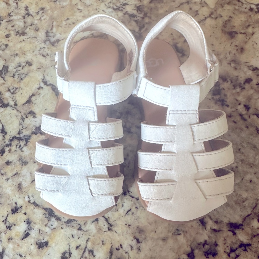Ugg toddler white sandal